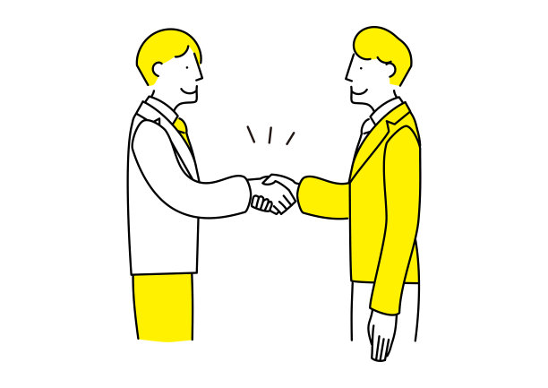 两个男人握手图片下载