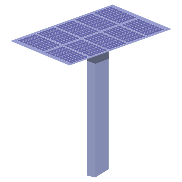 太阳能电池板。可再生能源。图片下载