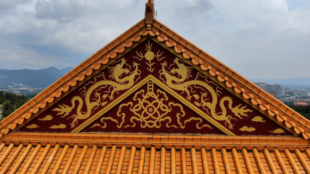 古建筑屋顶图片下载