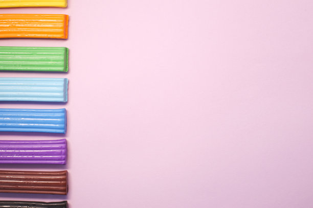 孩子们的橡皮泥。图片下载