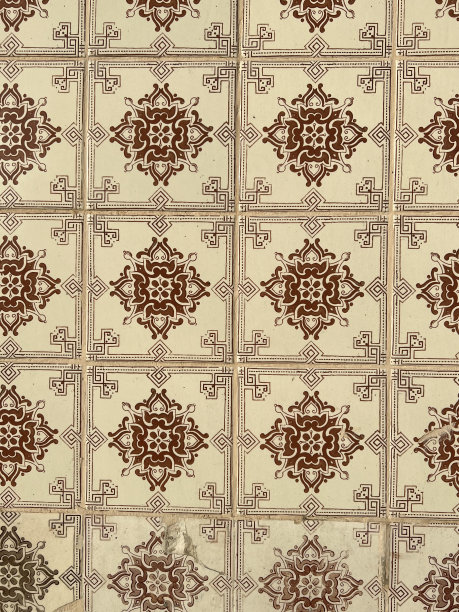 古老的传统葡萄牙瓷砖- Azulejos图片下载