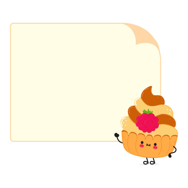 可爱有趣的跑步蛋糕。矢量手绘卡通卡哇伊人物插图图标。孤立在白色背景上。运行纸杯蛋糕概念图片下载