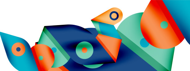 创意明亮的几何壁纸最小图片下载