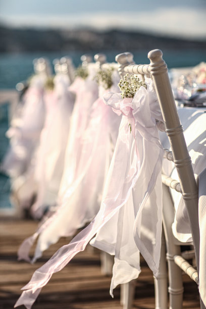 婚礼的椅子图片下载