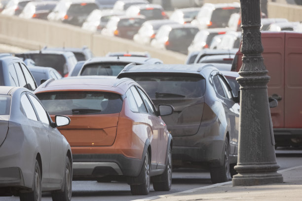 车辆被堵在路上图片下载