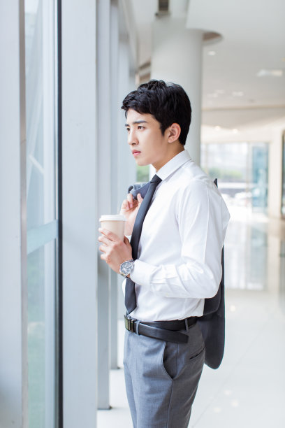 英俊的中国商人图片下载