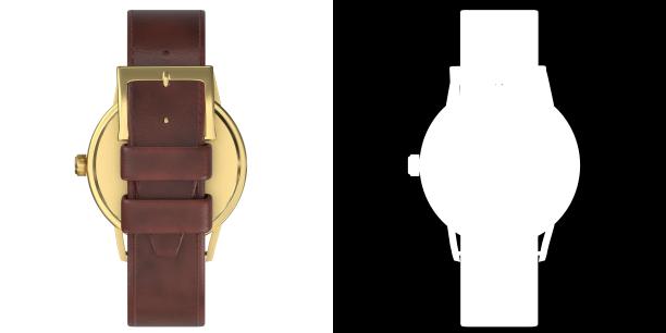 皮革表带腕表图片下载