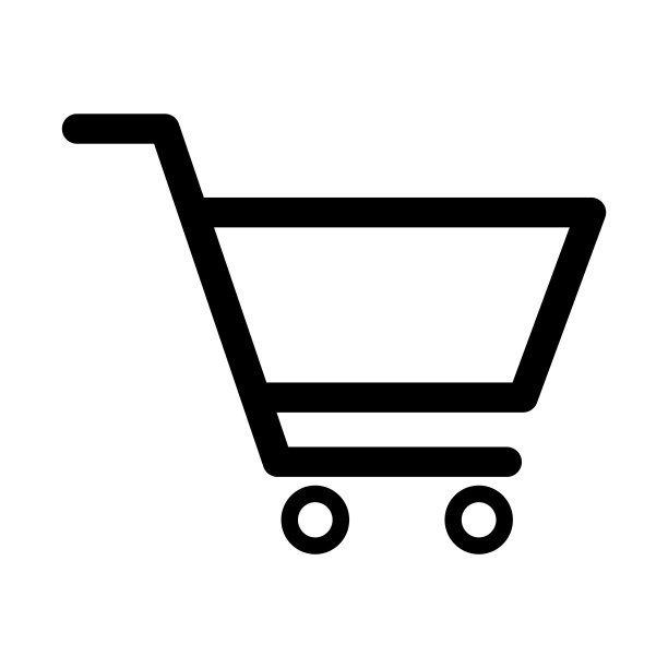 购物车促销图标，市场商店矢量图，白色背景上图片下载