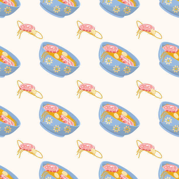 无缝图案抽象元素快餐盘面矢量设计风格的背景插图纹理印花纺织品，服装，礼品包装，墙纸，粉彩图片下载