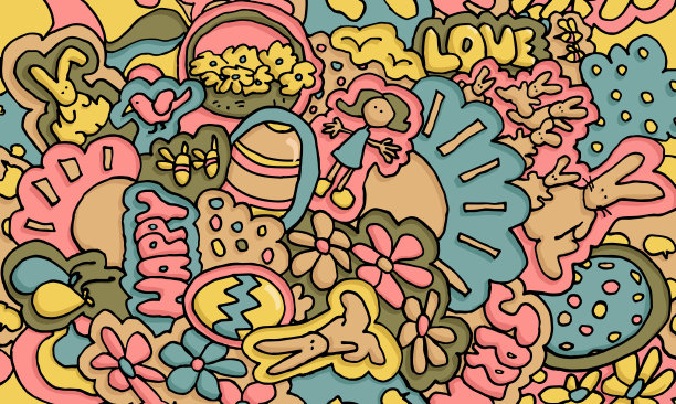 快乐的春天图片下载