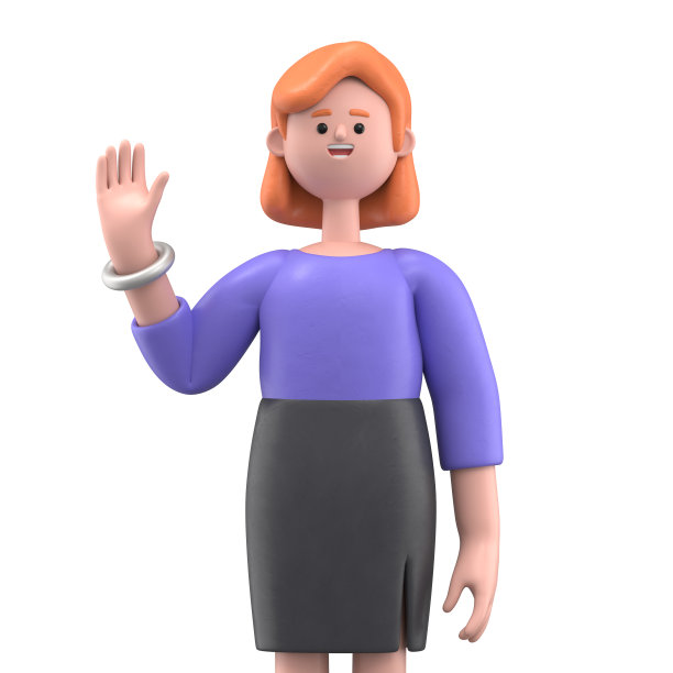 一个思考的商业女性艾伦的3D插图与大问号在语音气泡。卡通人物解决问题、感到疑惑或犹豫的肖像。寻找和寻找解决方案的概念。白色背景上的3D渲染。图片下载