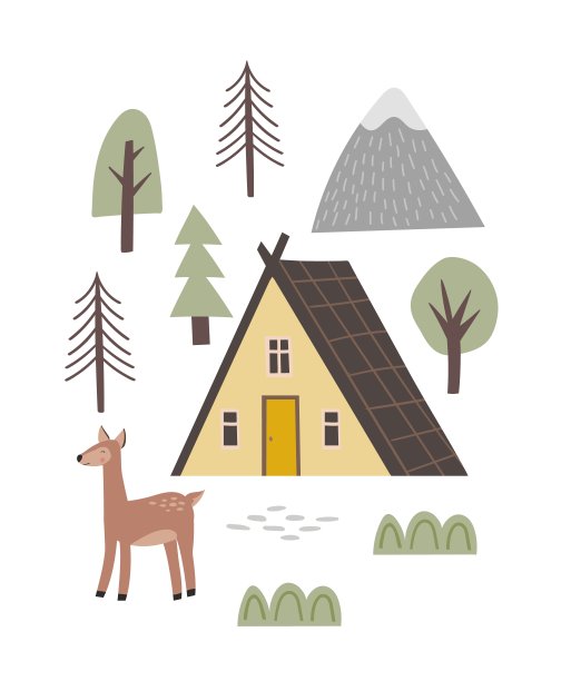 森林房屋预订及租赁图片下载