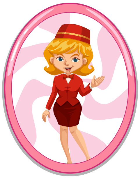 魔术师女孩卡通人物图片下载