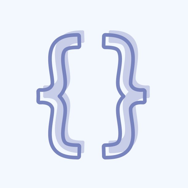 图标开发人员选项。适用于移动应用程序符号。双调风格。设计简单，可编辑。设计模板向量。简单符号说明图片下载