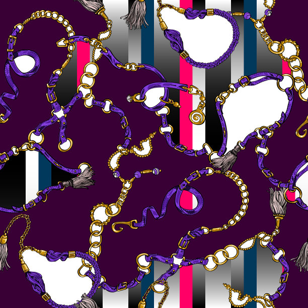 80年代风格的无缝纹理图片下载