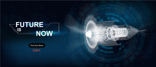 喷气发动机齿轮机构背景图片下载