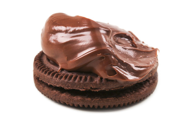 巧克力酱饼干图片下载