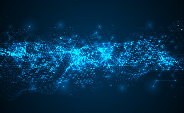 利用等距法和数字抽象技术背景。图片下载