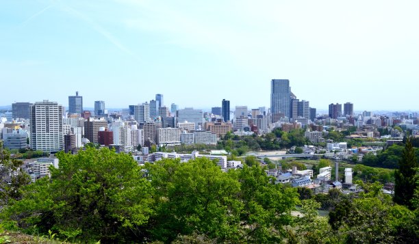 仙台市的远景图片下载