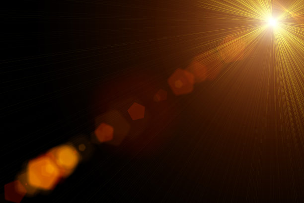 黑色的自然太阳耀斑图片下载