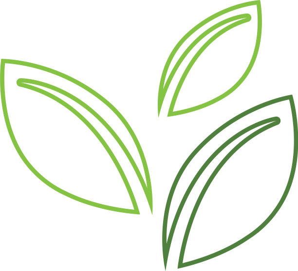 逻各斯绿叶生态图片下载