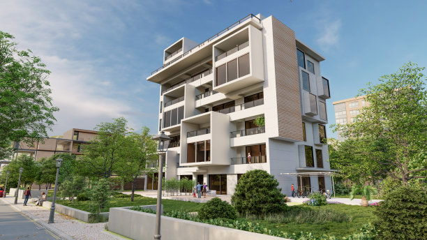 现代新型住宅图片下载