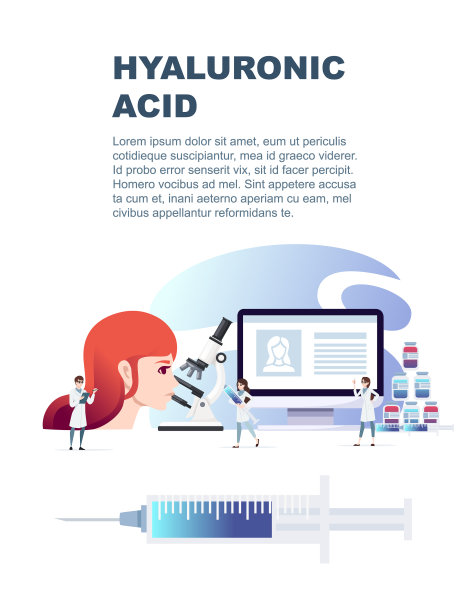 透明质酸注射医用注射器和图片下载