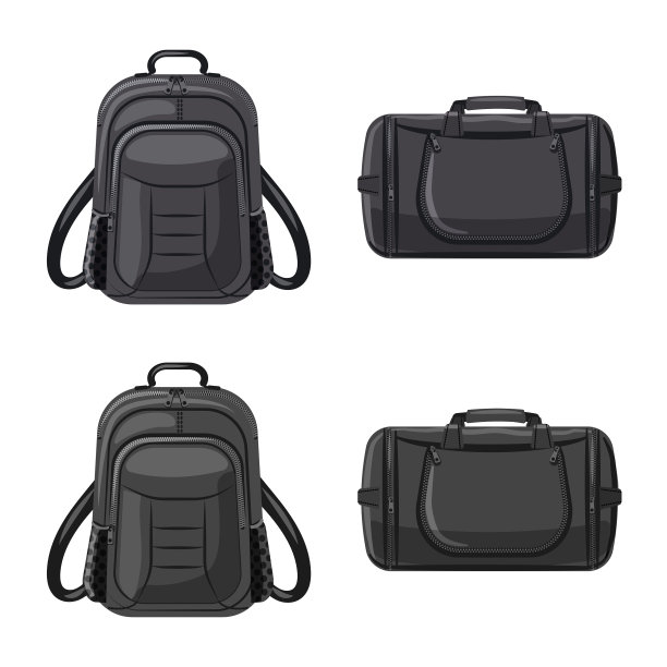 设计手提箱和行李标志图片下载