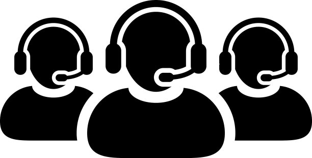 聊天图标男客服支持业务图片下载