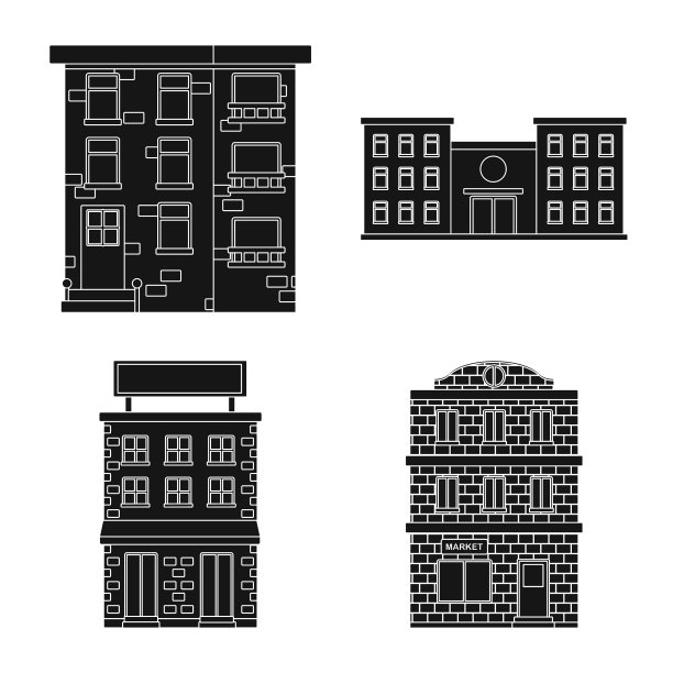 设计现代和地产标志图片下载