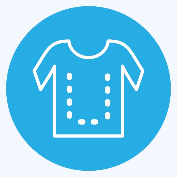 图标缝纫线。适合裁缝标志。蓝眼睛的风格。简单的设计可编辑。设计模板向量。简单的符号说明图片下载