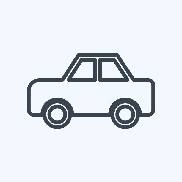 图标玩具车2。适合玩具符号。行风格。简单的设计可编辑。设计模板向量。简单的符号说明图片下载