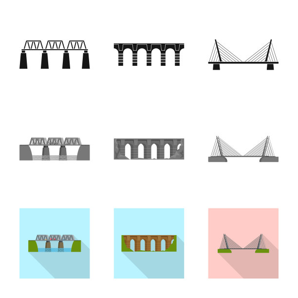 设计连接和设计标志集图片下载