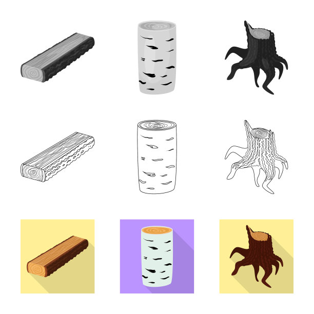 树和原始符号图片下载