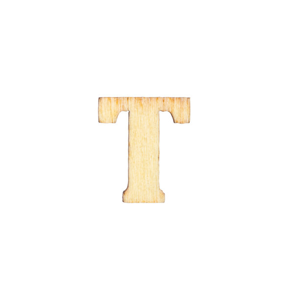 木制字母的英文字母在白色背景，俯视图。图片下载