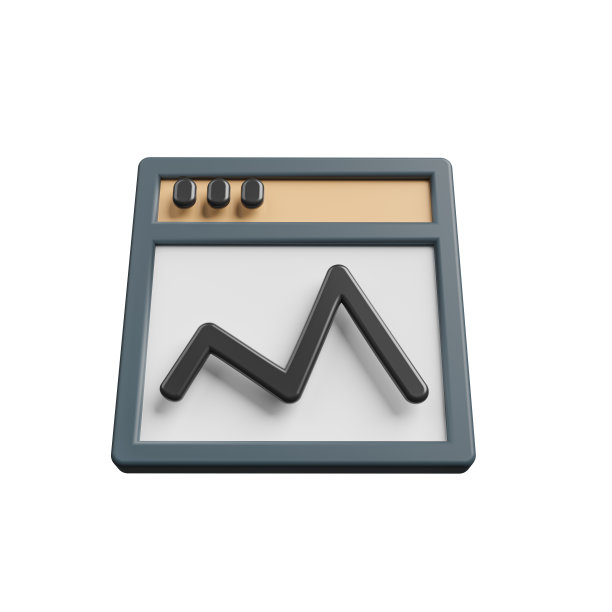 底部视图浏览器窗口3d图标渲染插图图片下载