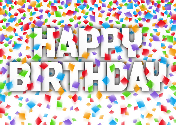 用彩纸写的生日信图片下载