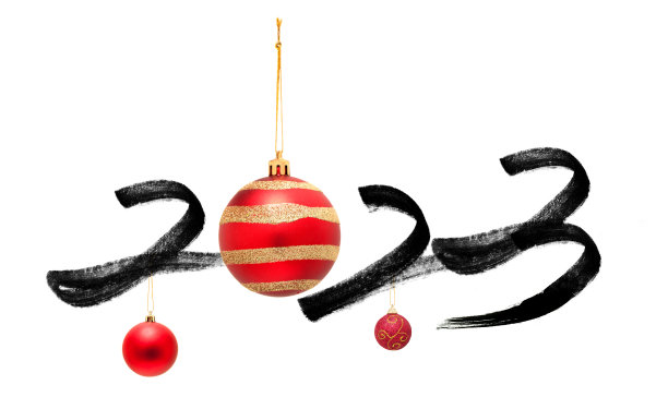 2023年与笔触和圣诞小玩意隔绝图片下载