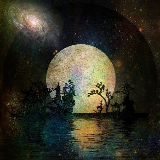 亚洲景观silhouttes图片下载