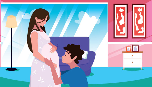 夫妇怀孕和孕妇设计图片下载