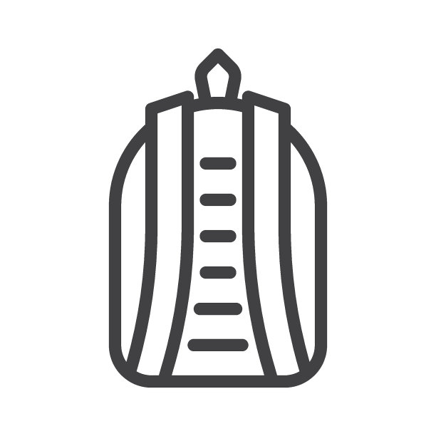 时尚双肩包系列icon图片下载