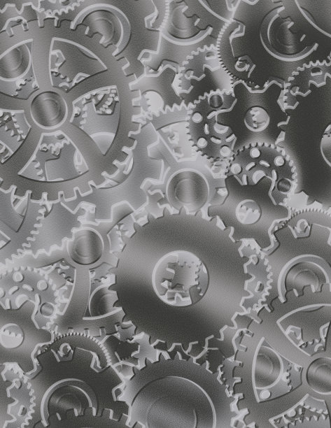 发条或齿轮背景图片下载