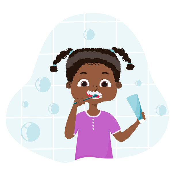 刷牙的概念图片下载