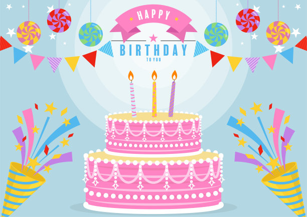 生日快乐祝福图片下载