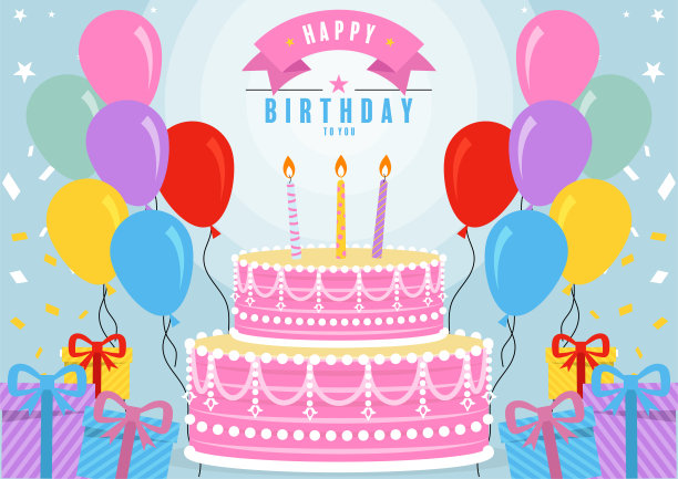 生日快乐祝福图片下载