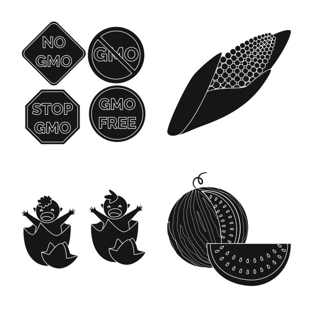 设计质量和实验室图标集图片下载