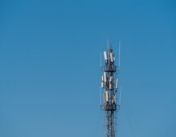 5G电信基站塔图片下载