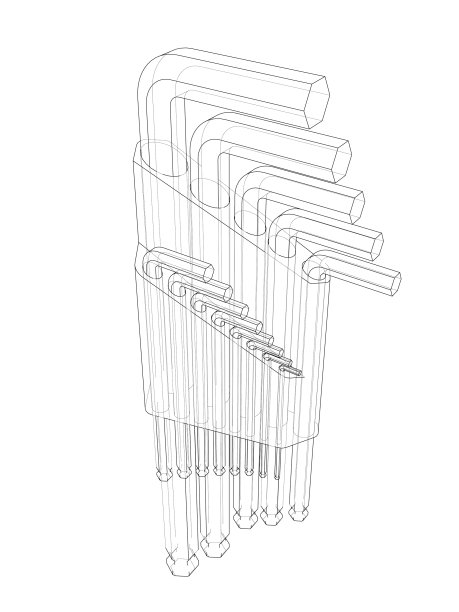 六角工具集图片下载