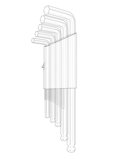 六角工具集图片下载