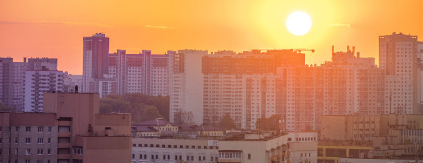 明斯克市的睡眠区。图片下载